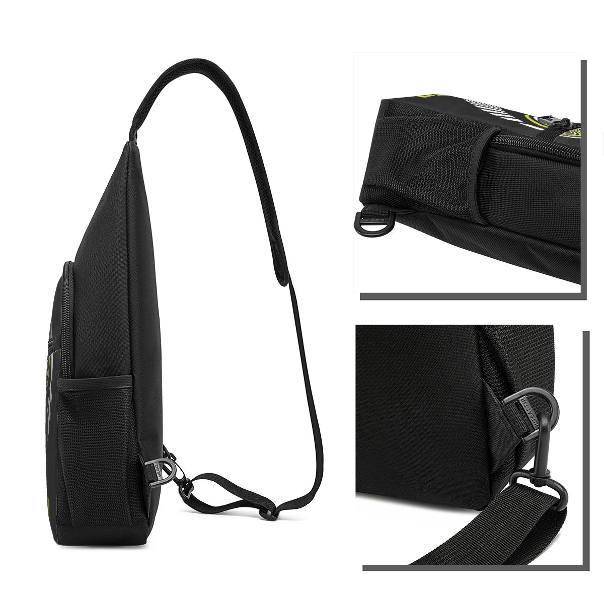 The Smiler Alton Towers Merch  - Sling Backpack Shoulder 评论和价格