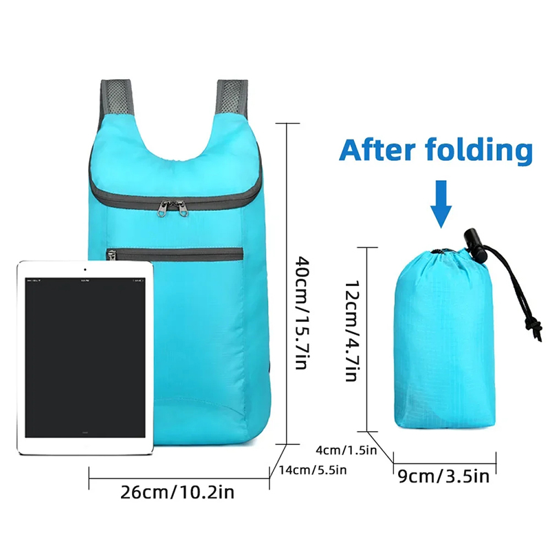 Men's and Women's Outdoor Spor - Foldable Backpack Small 评论和价格