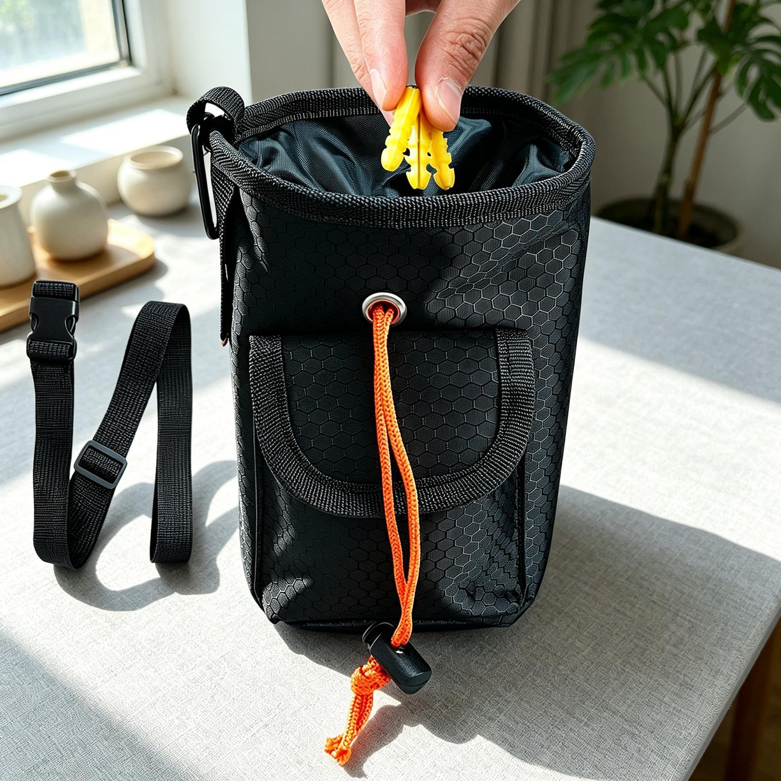 Disc Golf Chalk Bag Adjustable - Drawstring Gym Bag 评论和价格