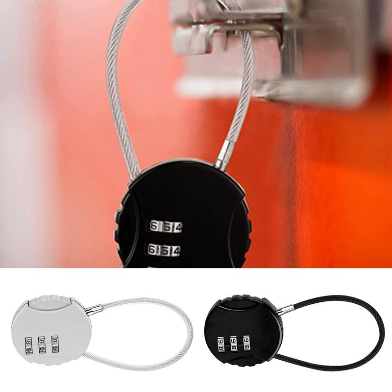 Round Shape Luggage Combo Lock - Backpack Lock Combo 评论和价格