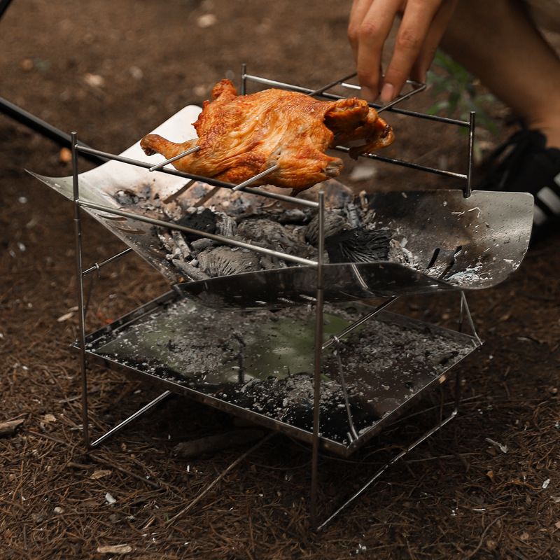 Wood Burning Camping Stove Por - Foldable Backpack Small 评论和价格